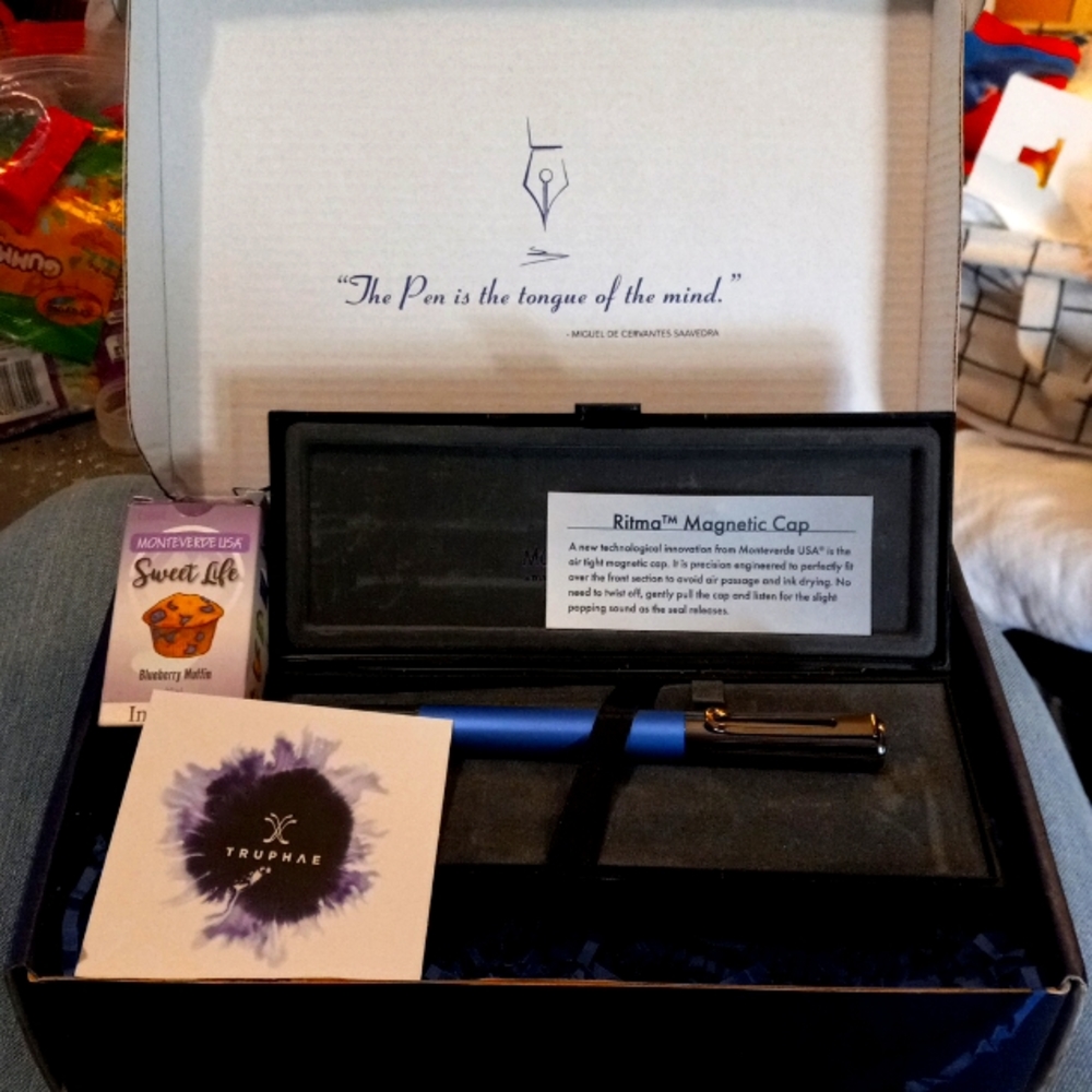 Truphae monteverde fountain pen and ink